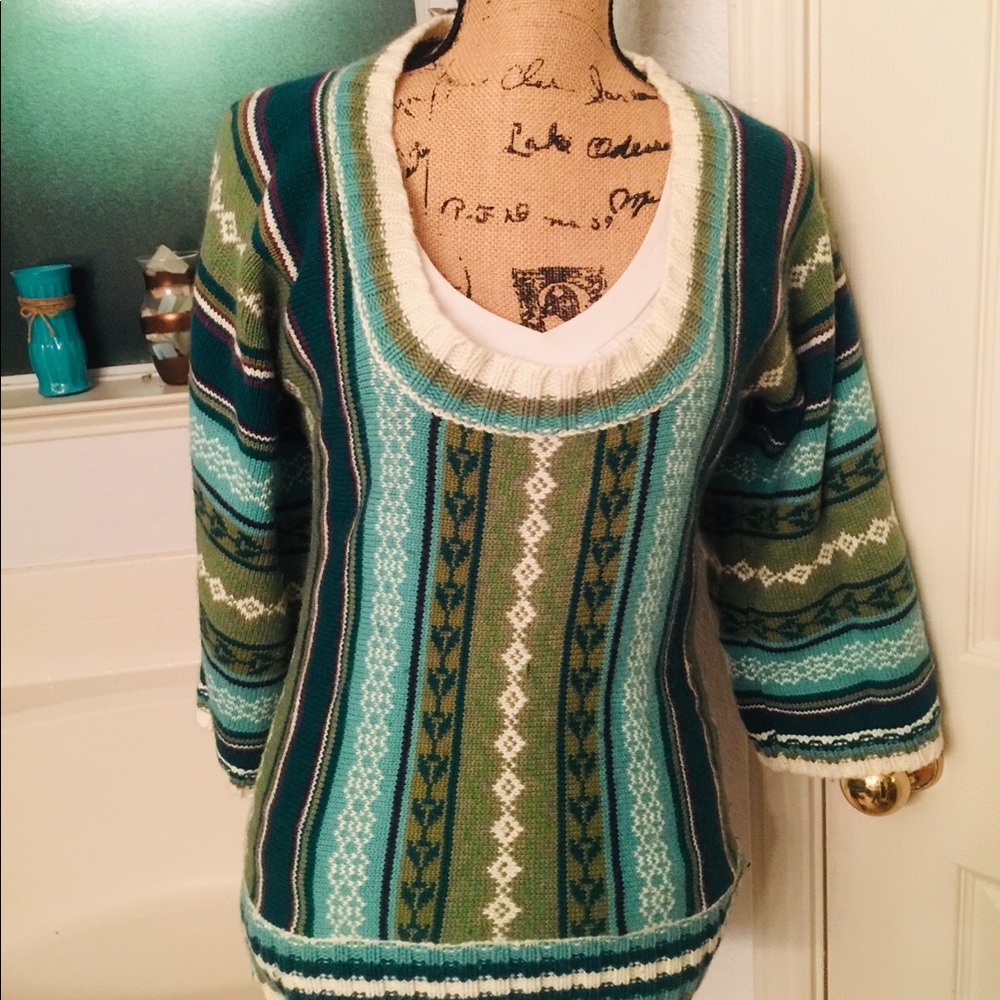 Multi Colored Sweater - image 1